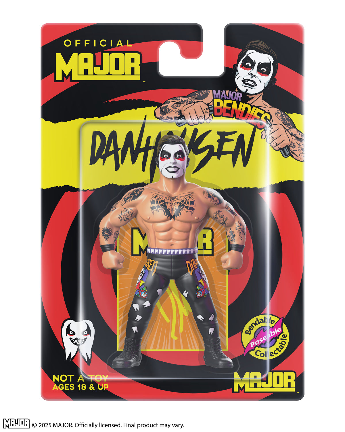 Major Bendies Danhausen (FREE US SHIPPING)