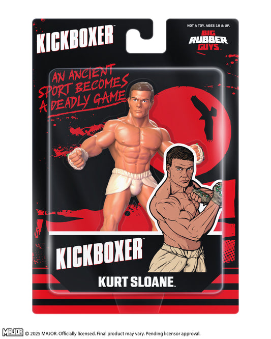 BIG RUBBER GUYS KICKBOXER - KURT SLOANE  (FREE US SHIPPING - SHIPS IN OCTOBER 2025)