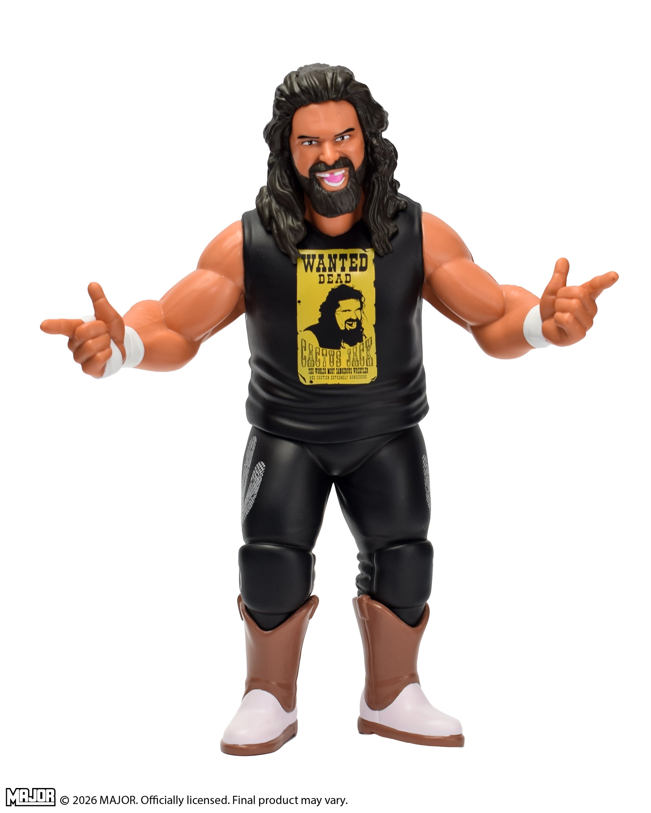 Cactus Jack Big Rubber Guy Action Figure, 1980s Retro 8