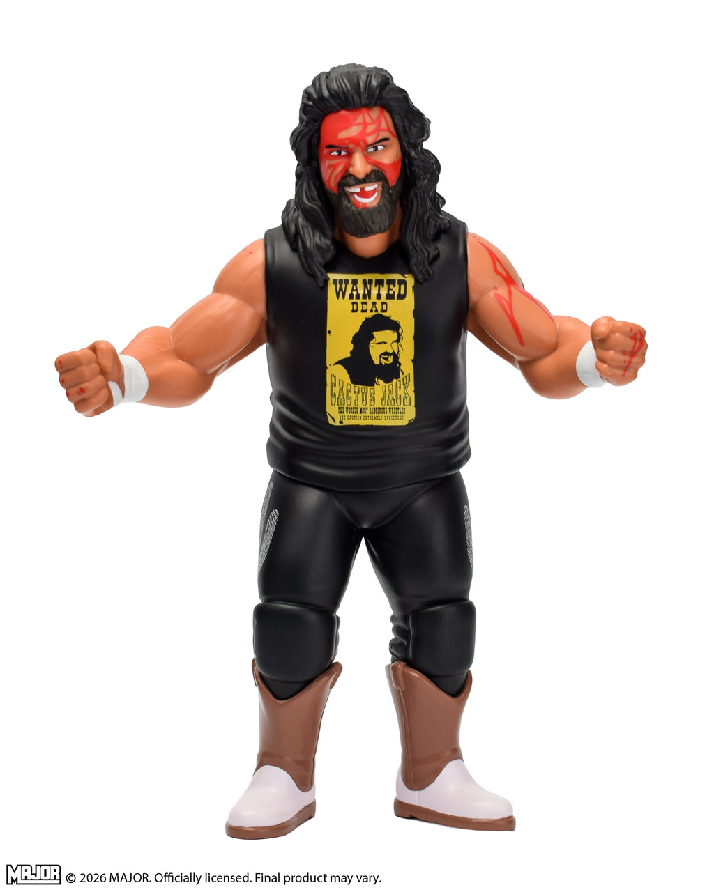Bloody Cactus Jack Big Rubber Guy Action Figure, 1980s Retro 8" Collectible Toy (FREE US SHIPPING - SHIPS IN SEPTEMBER)