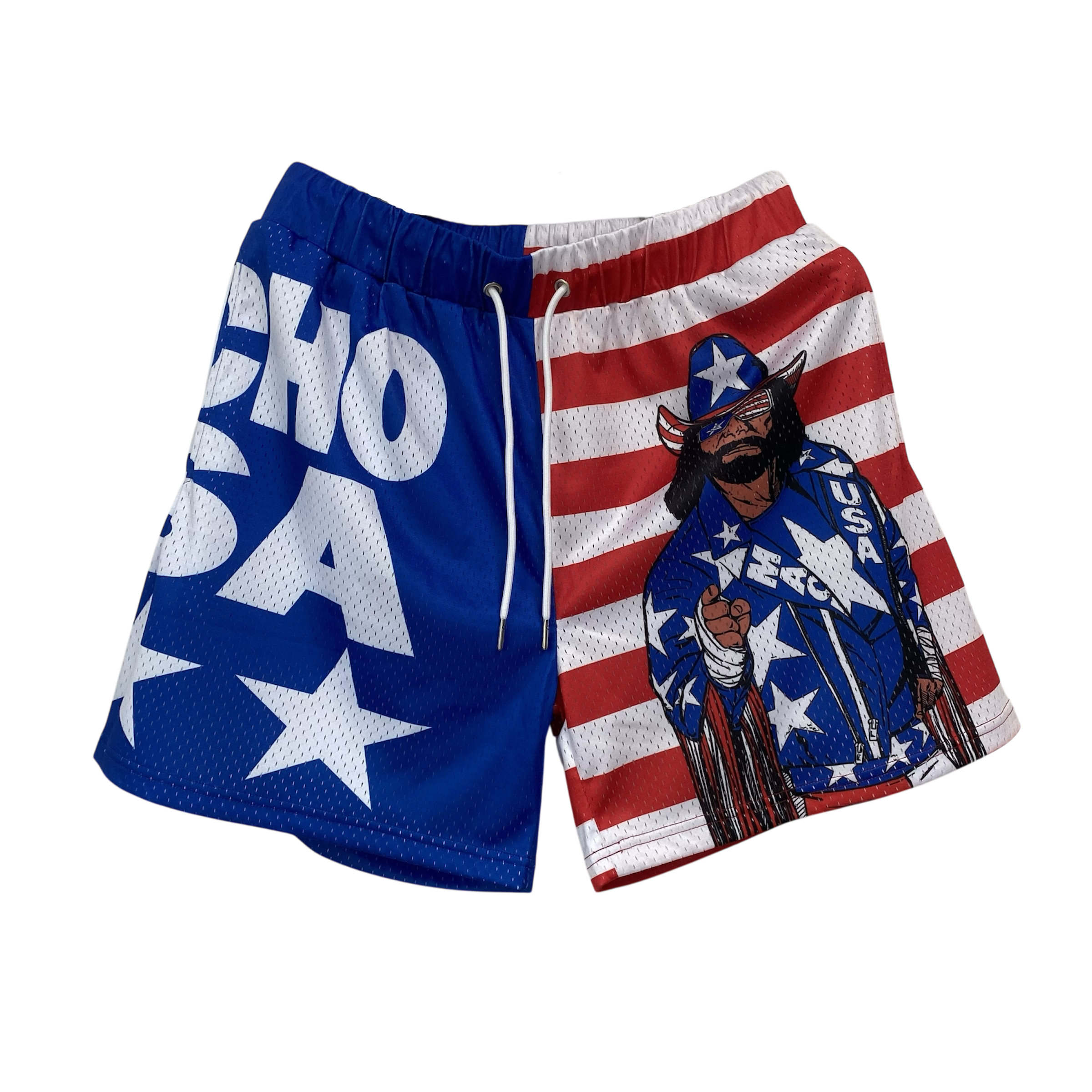 USA Macho Man Randy Savage Shorts (FREE US SHIPPING)